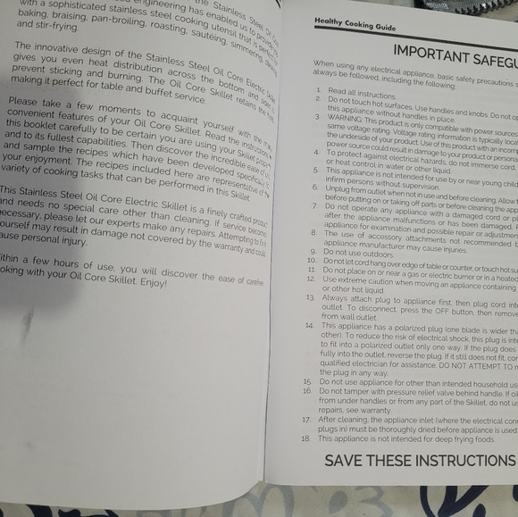 SaladMaster Electric oil core skillet - Picture 6 of 6